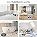 Robot Vacuum Cleaner, MOOKA I3, Powerful Suction, Self-Charging Robotic Vacuum Cleaner, HEPA Filter for Pet Fur, Performs Well on Hard Surface Floors & Thin Carpets