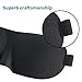 Sleep Mask for Women and Men by RiptGear - 3D Contoured Ultralight No Pressure Eye Mask for Sleep & Travel - Comfortable Sleeping Mask