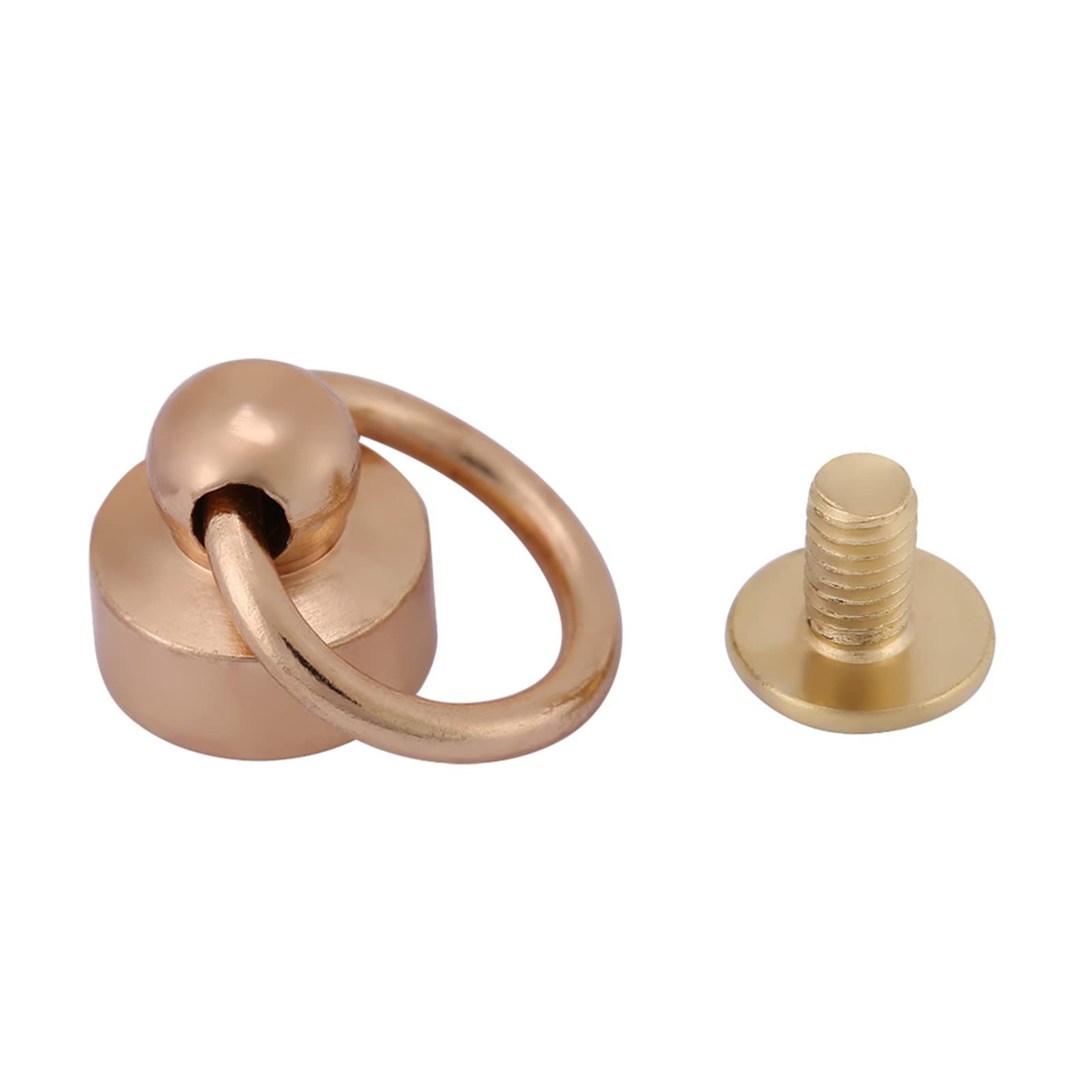 20pcs Rivets Fasteners Chain Bag Screws 8mm 4 Colors DIY Leather Craft Purse Phone Case Screws accessory(Gold)