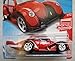 Hot Wheels Red Edition 1/12 Exclusive, Red Volkswagen Kafers Racer 50th Anniversary Die-cast Car Model for Children