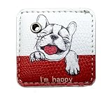 Orzero Case for Tile Mate Finder with Keychain/Key Ring Away from Scratch Wet Dirty (Tile Finder Not Included)-Dog
