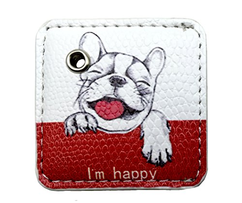 Orzero Case for Tile Mate Finder with Keychain/Key Ring Away from Scratch Wet Dirty (Tile Finder Not Included)-Dog