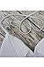 ioiom Hipster Lace Up Criss Cross Spaghetti Straps Deep V Neck Prom Midi Dress White M