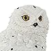 Trenton Gifts Weather Resistant Outdoor LED Solar Owl Light, Garden Stake | White