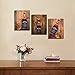 Gardenia Art - Whisky Wall Art Painting Canvas Pictures Abstract Prints for Kitchen Bedroom Bar Room Decoration, 12x16'' per piece, 3 Pieces per Set