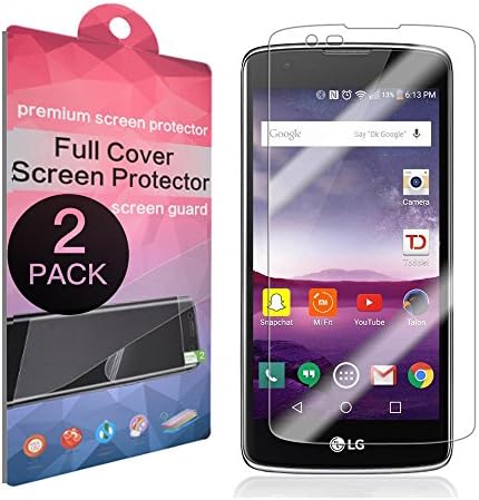 [2-Pack] LG K8/LG Escape 3/LG Phoenix 2 Screen Protector,SupThin [Full Coverage][Case Friendly][Bubble-Free][Anti-Scratch] HD Clear Screen Protector for LG K8/LG Escape 3/LG Phoenix 2