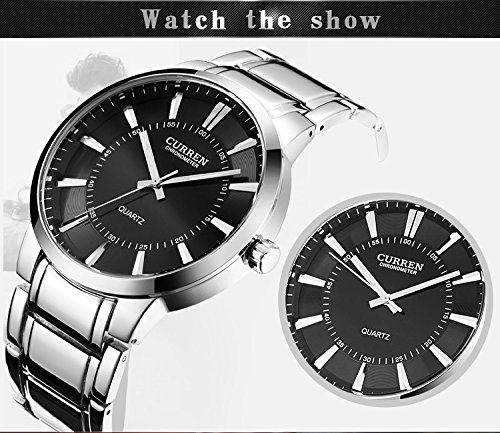 Relojes Militares Marca de fábrica Superior para Hombres Reloj Deportivo de Moda de los Hombres de la Marca de Moda Negro Grande - Imagen 7