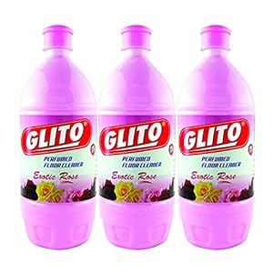 Glito Perfumed Floor Cleaner Exotic Rose – 1000 ml (Pack of 3)