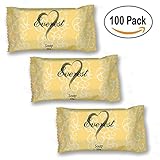 Everest Soap Bars 100 pack 22 grams (.78oz) Individually Wrapped Travel Soap Bar Amenities for Hotels & Motels,Resorts, Guests Toiletries, Bulk Discount Price, Made of Coconut Oil(cocos nucifera oil)