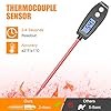 Cocoda-Meat-Thermometers-52-Inches-Digital-Food-Thermometer-with-Instant-Read-Waterproof-Backlit-LCD-Screen-Cooking-Thermometer-for-Kitchen-Smoker-Grill-BBQ-Hot-Cold-Water-Milk-Jam-Deep-Fry Cocoda Meat Thermometers, 5.2 Inches Digital Food Thermometer with Instant Read, Waterproof, Backlit LCD Screen, Cooking Thermometer for Kitchen Smoker Grill BBQ Hot Cold Water Milk Jam Deep Fry