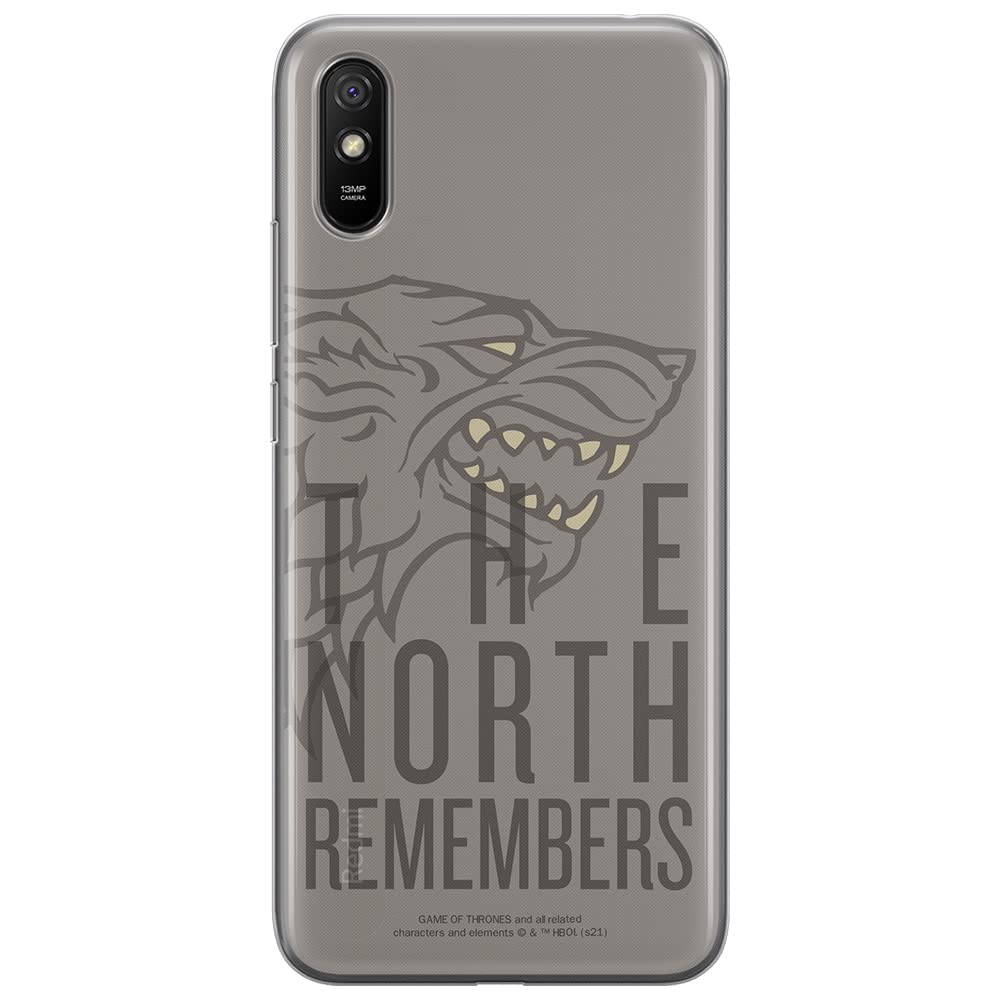 ERT GROUP mobile phone case for Xiaomi REDMI 9A original and officially Licensed Game of Thrones pattern 013 optimally adapted to the shape of the mobile phone, case made of TPU