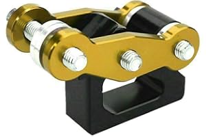 GYUKSIA Compatible with GROM MSX125 SF 2013-2020,LC150 Exciter150 INCH BILLET REAR SHOCK LOWERING SUSPENSION (GOLD)