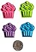 48 Cupcake Crayons by MinifigFans™ - Birthday Party Favors - 12 Sets of 4 - Made in the USA from Crayola Crayons