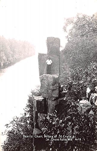 Devils Chair Saint Croix Falls Wisconsin Postcard At