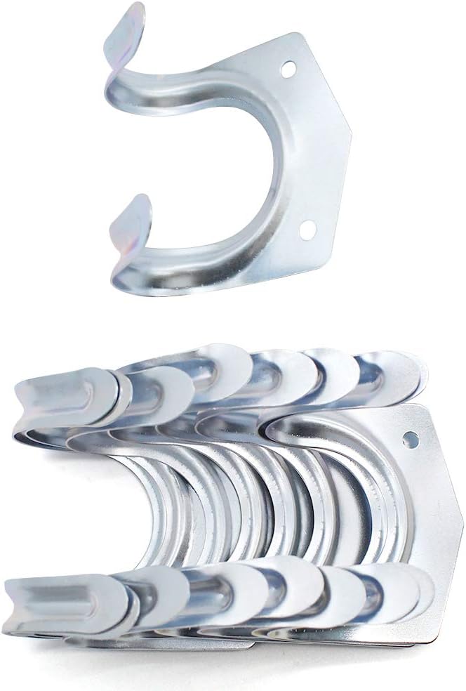 DylanEU 10 Pcs Tool Storage Hooks Large Wall Mounted Tool Hooks Metal