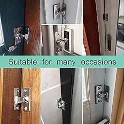 90 Degree Locking Privacy Lock Sliding barn Door