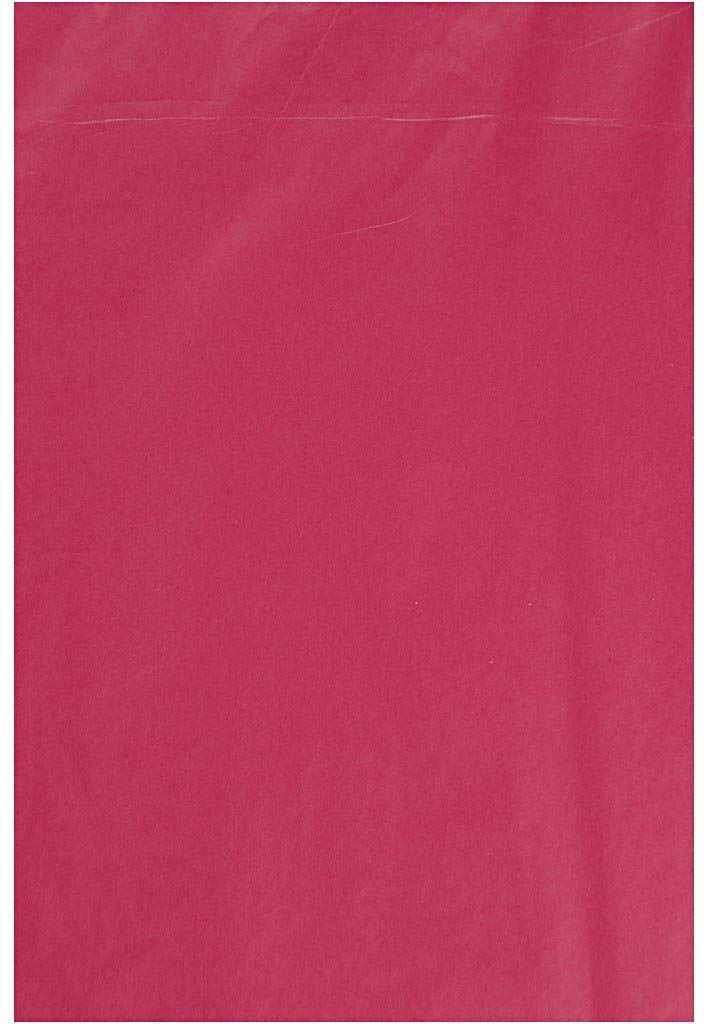 Creavvee Decoupage Tissue Paper 50 x 70 cm, Pink 25 Sheets