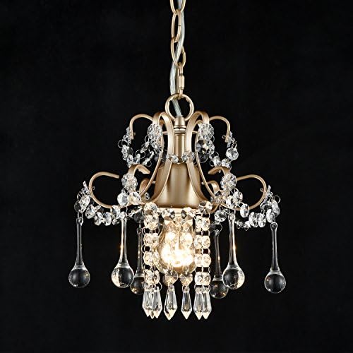 Truelite Modern Elegant Crystal Chandelier Pendant Hanging Lights Fixture