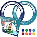 Activ Life Best Kid's Flying Rings [Navy/Teal] 2 Pack - Best for Grandson & Granddaughter Toys Young Niece Teen Nephew Gifts or Holiday Presents - Top Xmas 2019 and Fun Ideas for Child of Any Age