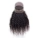 FASHION PLUS 15A Curly Full Lace Wigs Human Hair Real Full Lace Human Hair Wigs 180% Density HD Transparent Full Handmade Invisible Whole Lace Wigs Pre Plucked Kinky Curly Human Hair Wigs 14 Inch