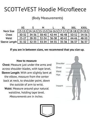 scottevest hoodie microfleece