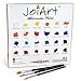 JoiArt Watercolor Paint Set Bright 24 Color Premium Painting Kit for Beginners, Students and Artists - Includes 3 Brushes