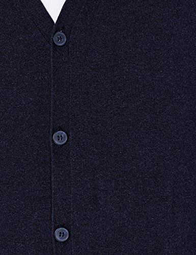 MERAKI Men's Lightweight Cotton V Neck Cardigan Sweater,  Blue (Navy), XXL (US XL) - Thumbnail 6
