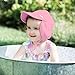 i play. Toddler Girl's Breatheasy Flap Sun Protection Hat Hat, Light Pink, 2T/4T