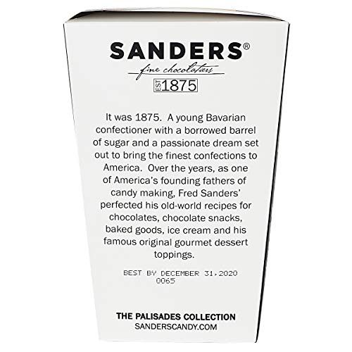 Sanders Milk Chocolate Covered Potato Chips Snacks, 6 oz Gift Box