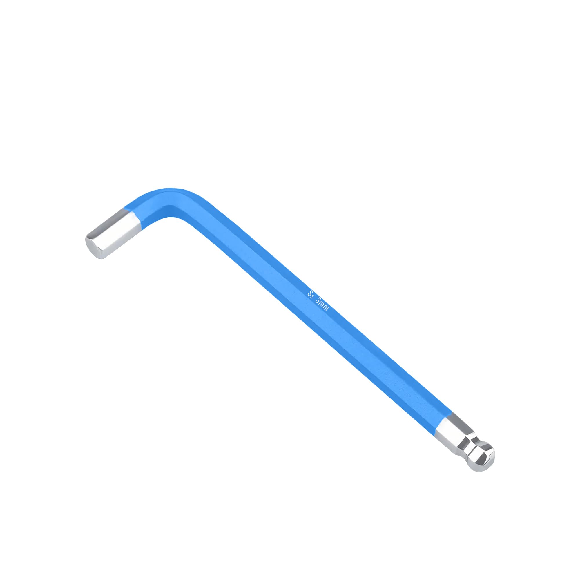 Skweawert 3mm Ball End Allen Hex Key Wrench, Inner