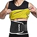 Sweat Waist Trimmer Belt for Women and Men Weight Loss,Neoprene Non-slip Abdominal Wrap Girdle for Slimming Resistance Training Sport Workout Work Back Pain Support Lumbar Disc Herniation