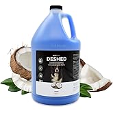 Bark2Basics DeShedding Dog Shampoo, 1 Gallon - Combats and Reduces Shedding, Removes Undercoat, Fights Excessive Hair Shed, Omega 3 and 6 Rich, Strengthens The Hair Follicle, Natural, USA Made