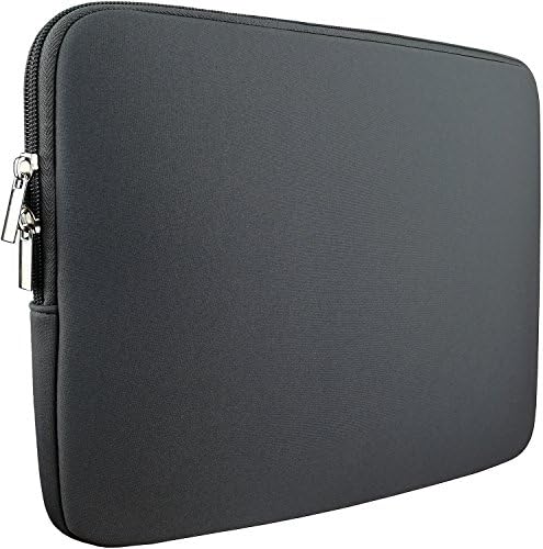 Laptop Sleeve 15Inch,resistant Neoprene Laptop Sleeve/Notebook Computer Pocket Case/Tablet Briefcase Carrying Bag Compatible Asus/Dell/Fujitsu/Lenovo/HP/Sony/Toshiba/Acer/ Fujitsu(Grey)
