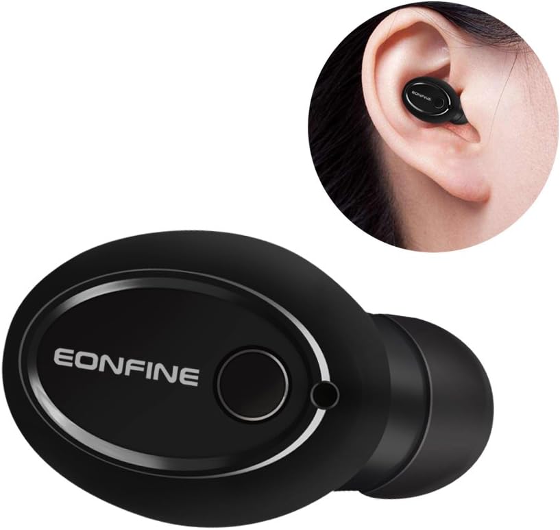 Bluetooth Headset V4.1 Wireless Earbud Mini In-ear Bluetooth Earpiece Car Headset Hand-free calling with Mic for iPhone/Android/Windows 10 Cellphones, Tablets and Computers .