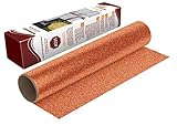Firefly Craft Glitter Neon Light Orange Heat Transfer Vinyl Sheet | Glitter HTV Vinyl | Neon Light Orange Glitter Iron On Vinyl for Cricut and Silhouette | Heat Press Vinyl for Shirts - 12" x 20"