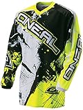 O'Neal Element Shocker Youth Jersey (Black/Hi-Vis,Youth- Large)