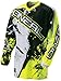 O'Neal Element Shocker Youth Jersey (Black/Hi-Vis,Youth- Large)
