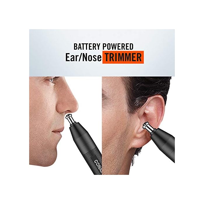 ConairMAN BatteryPowered Ear/Nose Trimmer, Includes Detailer and