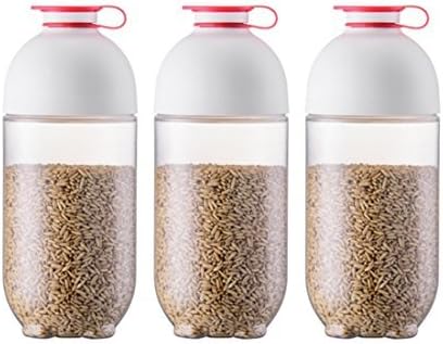[Lock&amp;Lock] Inter-Locking Grain Storage Container (1L) - 3 bottles in 1 pack