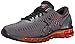 ASICS Men's Gel Quantum 360 Running Shoe, Carbon/Black/Orange, 10 M US