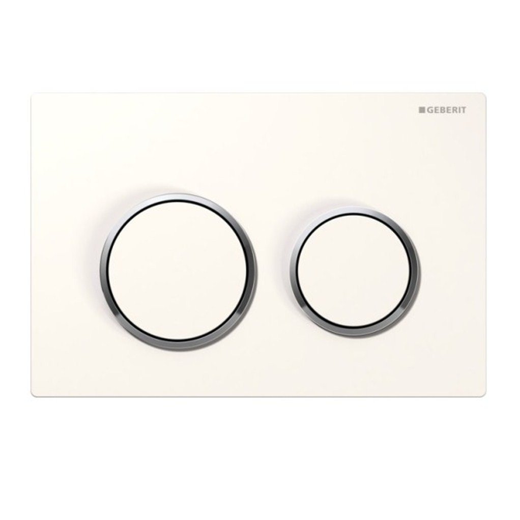 Geberit 115085KJ1 Omega 20 Flush Panel, Chrome