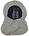 JFH GROUP Mens Womens Unisex Packable Wide Brim Summer Hat w/Neck Flap (F006 Olive)
