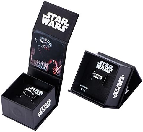 Punkiss Star Wars I Love You, I Know Ring Couple Han Leia - Size 6 US