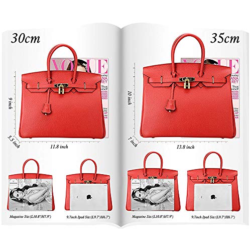 image for GAOAG Women's Handbags Ladies Genuine Leather Handle Shoulder Handbags