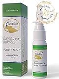 ChitoRhino All Natural Soothing Nasal Spray Gel for Dry Noses with Chitosan, Xyltol, Aloe Vera.