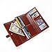 S-ZONE Women's RFID Blocking Real Leather Organizer Wallet Card Holder Clutch