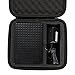 LTGEM Hard Case for Seagate Expansion 2TB 3TB 4TB 5TB 8TB Desktop External Hard Drive USB 3.0 with Dense Foam. Fits USB Cable and Charger.(Black)