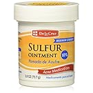 De La Cruz Sulfur Ointment Acne Medication 2.6oz