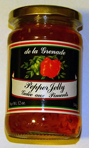 Pepper Jelly (Gelee aux Piments) 340g - 12 Oz, Product of Grenada, Caribbean