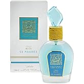 Lattafa Musk So Poudree Thameen Collection Eau de Parfum Spray for Women, 3.4 Ounce